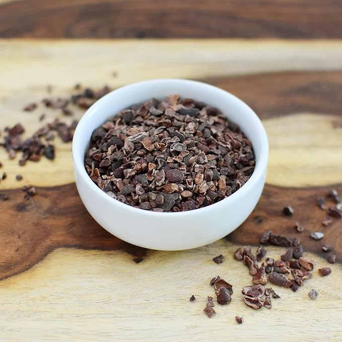 Anthony's Organic Cacao Cocoa Nibs, 2 lb, Criollo Beans, Gluten Free, Non-GMO, Unsweetened