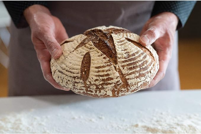 Mrs. Anderson's Baking Artisan Bread Lame, 18/8 Stainless Steel And Romanian Beechwood, 15 Blades, European Grade, For Scoring Dough And Artisan Bread Designs