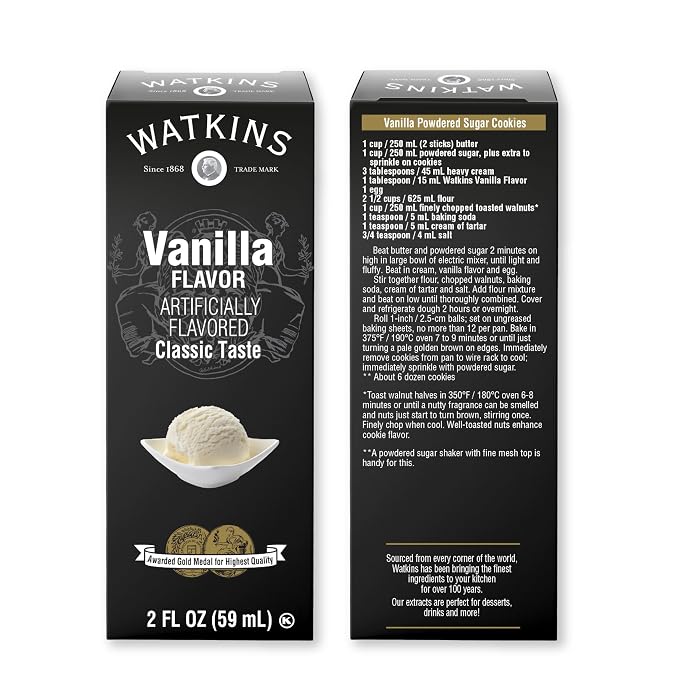 Watkins Vanilla Flavor, 2 oz. Bottle, 1-Pack