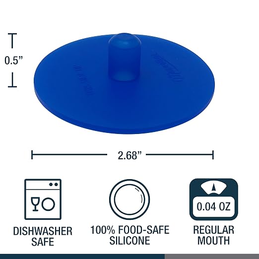 Masontops Pickle Pipes - Airlock Fermentation Lids - Fermentation Kit for Small Mouth Mason Jar Sauerkraut & Pickle Kit Fermentation Jar not Included