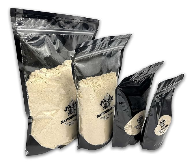 Sapsquatch Organic Maple Sugar (8 Ounces)