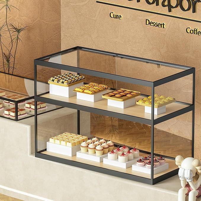 8 Pcs White Acrylic Boxes for Display as Buffet Risers and Stands, Food Risers for Party, Table, Stands, including 12", 11", 10.5", 9.5", 8.5", 7.5", 6.8", 5" (Extra Large, 8Pcs, White)