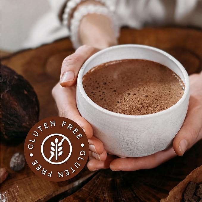 Roots Circle Unsweetened Cocoa Powder | Rich Dark Chocolate Flavor, Perfect for Baking, Smoothies, and Hot Cocoa | Premium Quality, Easy Mixing, Gluten-Free, Kosher | Bulk 2 Pack of 14oz