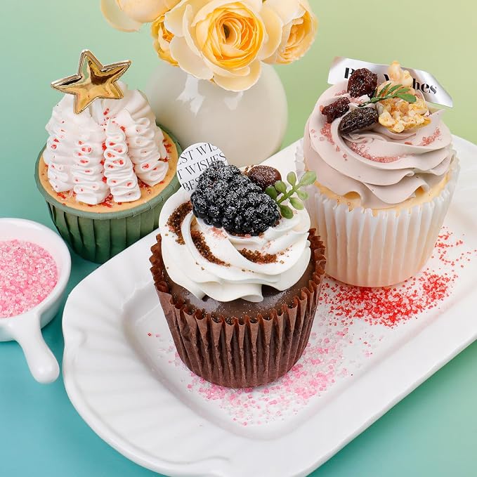 Rose Gold Sanding Sugar Sprinkles, 4.6 oz Edible Sparkling Sugar Crystals for Baking Topping, Cupcakes, Cookies, Ice Cream & Cake Decorating, Wedding Party Valentines Romantic Birthday Supplies