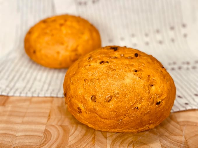 Molibake Carrot Bread Mix – Pack of 2 - All-Natural Baking Mix for Bread Machine and Oven - 15 oz Mix with Dried Carrots, Oat Flakes, Sunflower Seeds - Easy-to-Use Breads Maker Mix for Homemade Baking