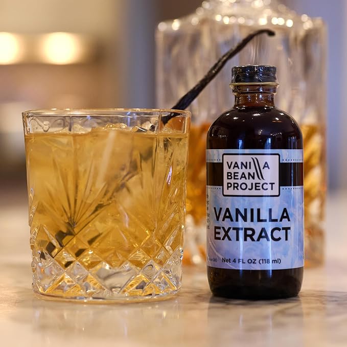 Pure Vanilla Extract | Cooking and Baking Necessity | Vanilla Bean Project | 8 Ounce