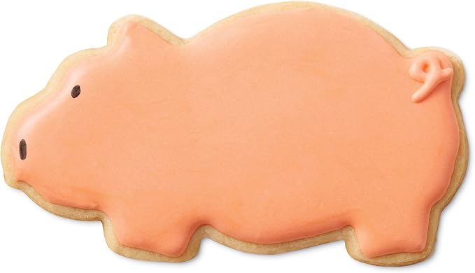 Wilton Animal Pals Cutter Set - Make Cut Out Sugar Cookies or Gingerbread Cookies for Themed Parties like Jungle, Farm, Ocean, 50-Piece