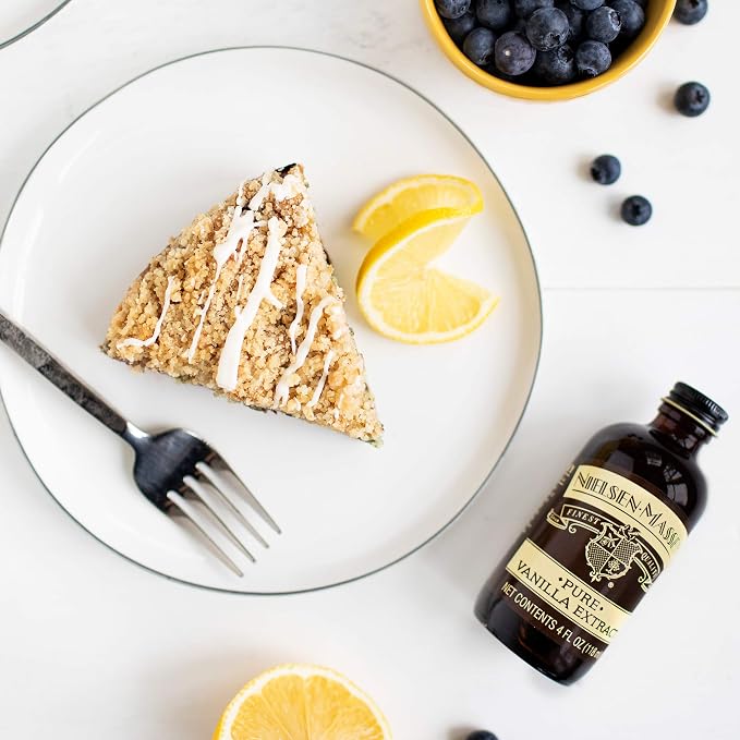 Nielsen-Massey Pure Vanilla Extract for Baking and Cooking, 8 Ounce Bottle (Pack of 2)