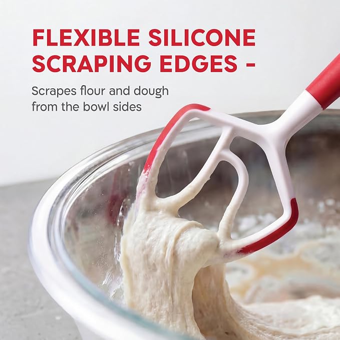 KneadAce Sourdough Kit, Sourdough essentials tools including oval proofing basket, oval bread sling, bread lame, bench scraper and baker's brush set and dough wand