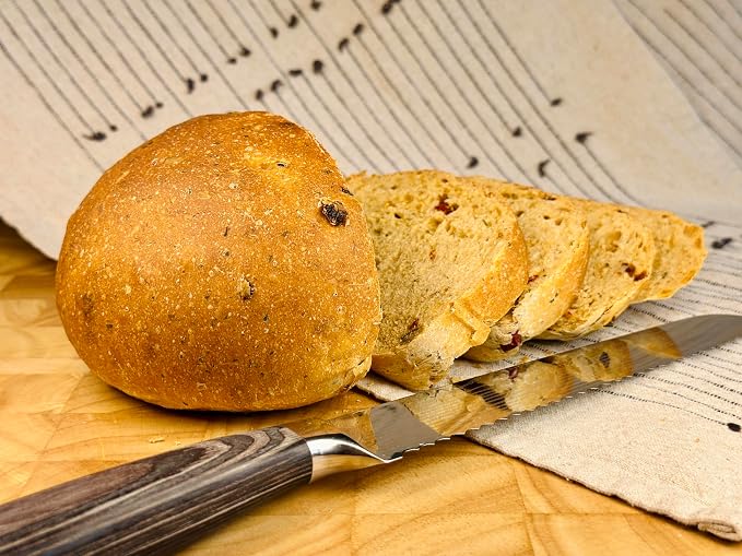 Molibake Mexican Salsa Bread Mix – Pack of 4 – Premium Artisan Bread Mix for Bread Machine and Oven – 15 oz – All-Natural Gourmet Blend with Tomato, Jalapeño, Bell Pepper, Onion, Garlic & Cilantro – Easy-to-Use Bread Maker Mix for Homemade Baking