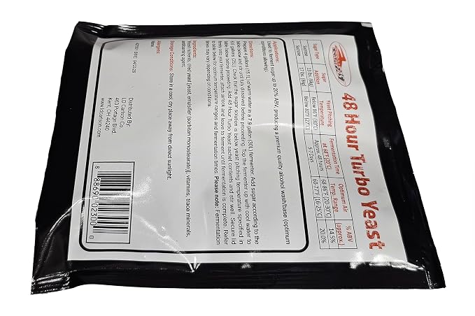 48 HOUR TURBO YEAST FERMFAST 243g PACKET