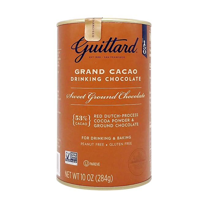 Guittard Chocolate Grand Cacao Drinking Chocolate, 10 oz