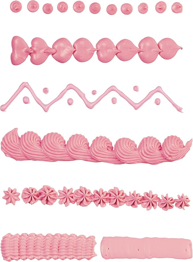 PrepWorks Decorating Kit - Complete Set for Cake, Cupcake, and Cookie Decorating with Piping Tips, Bags, and Accessories
