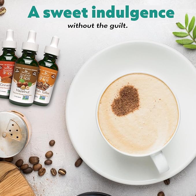 SweetLeaf Sweet Drops English Toffee Liquid Stevia Sweetener, Non-GMO, 2 Fluid Ounce (Pack of 3)