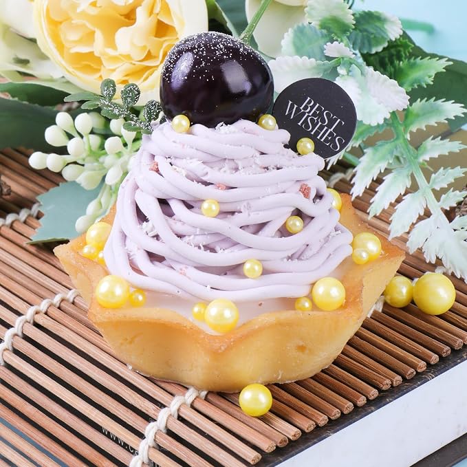 Yellow Pearl Sprinkles for Cake Decorating, 130g/4.6oz Edible Pearl Sprinkles, Baking Cupcakes, Donuts, Macarons Toppings