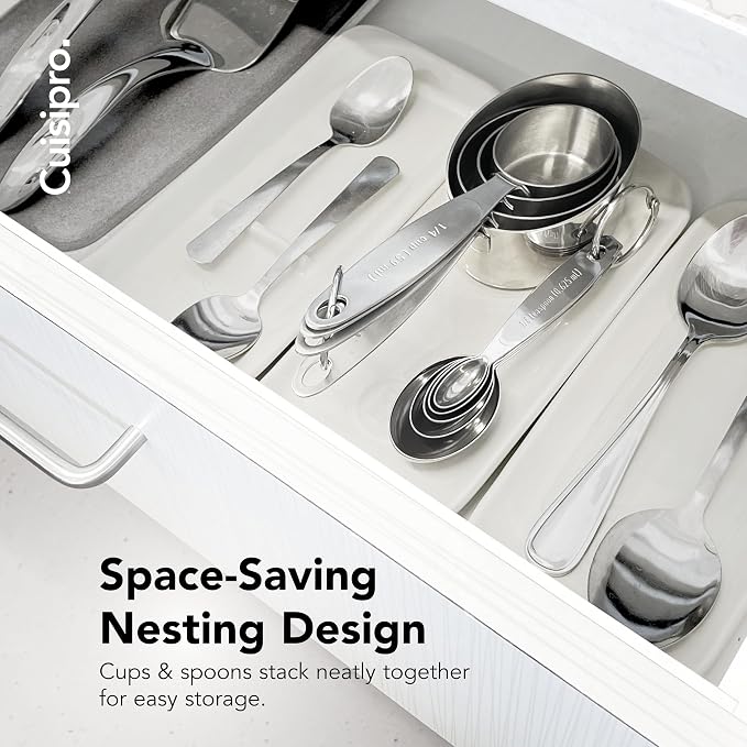 CUISIPRO Measuring Cup & Spoon Set SS
