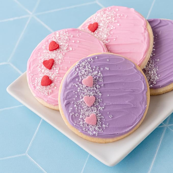 Sweets Indeed Valentines Sprinkles Red & Pink Heart Sprinkles | Heart Sprinkles for Cookies, Cupcakes & Cakes | Edible Heart Decorations for Holiday & Everyday Baking | 3.1 ounces