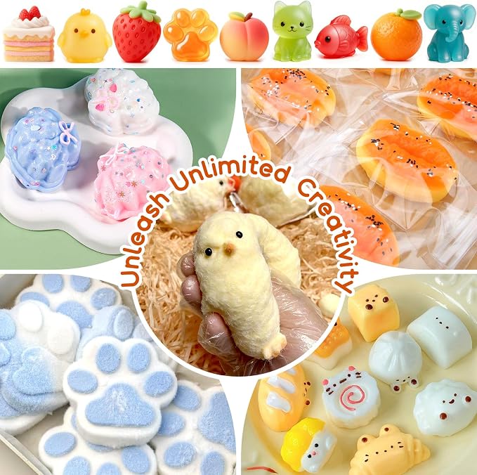 Silicone Pigment Set, 16 Colors Liquid Silicone Coloring Paste for Silicone Mold and Handmade DIY Craft Projects, Pastel & Bright Colors, 10 ml Each