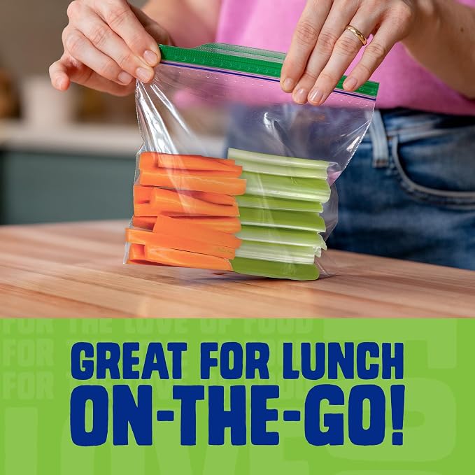 Ziploc Sandwich Bags, 16.5 cm x 14.9 cm, 150 Count (Pack of 9)