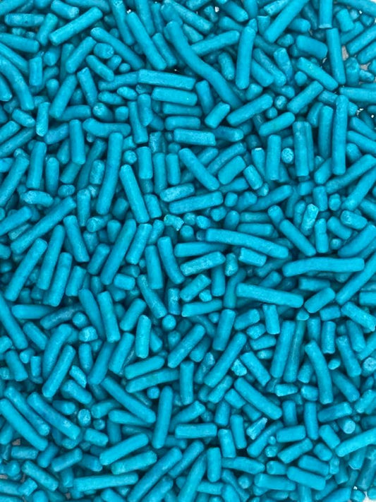 Teal Blue Sprinkles 4oz pack for Baking Cakes, Cupcakes, Cookie Decorations, Ice Cream and Donut Toppings Edible Decorating Baking Supplies - (Teal)