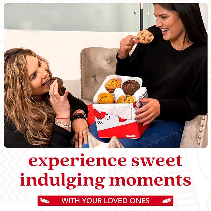 David's Cookies Freshly Baked Cookies Assortment - Delicious Handmade Soft Variety - Exquisite Gourmet Gift for Friends & Family on Special Occasions - Assorted Cookies Tin Party Pack 3lbs