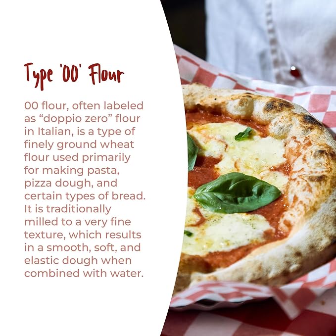 Antico Molino Napoli Antimo Caputo '00' Flour 2.2 Lb (Pack of 3)