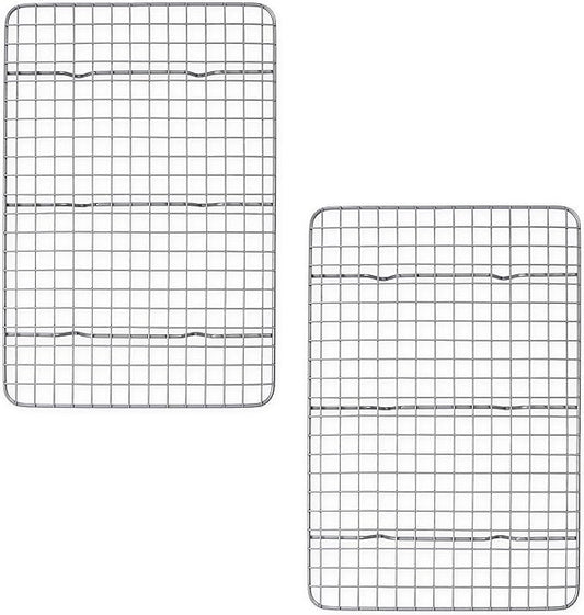 USA Pan Nonstick Quarter Sheet Cooling Racks, Set of 2