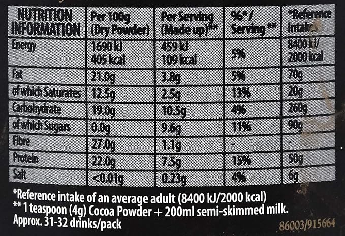 GREEN & BLACKS Organic Cocoa Powder, 125 GR