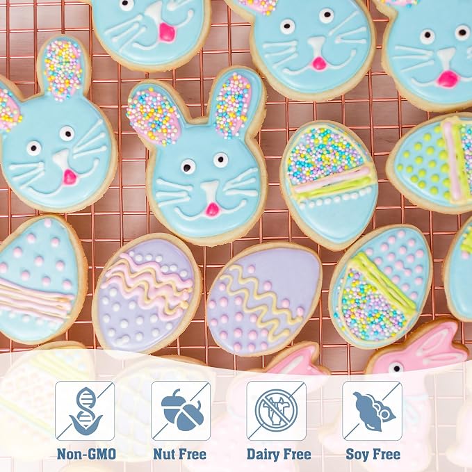 Twisweet Candy Eyes for Cake Decorating, Edible Eyeballs 10mm Sugar Sprinkles for Baking, Cake Cupcake Toppers Cookie Decorations, Halloween Christmas Birthday Fun Decorating Supplies (130g/4.58oz)