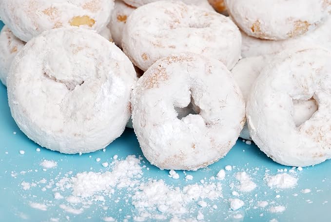 Naturejam NO MELT Sweet Snow Sugar 2 Pounds Bulk Bag for Doughnuts and Pastries-White Sugar For Powdered Donuts Origin: Germany