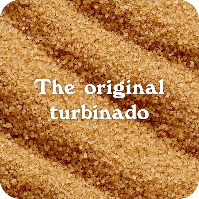 Sugar In The Raw Granulated Turbinado Cane Sugar, 4 lb Bag, 4 Pack, Pure, All-Natural Turbinado Sugar, Non-GMO Project Verified, Kosher, Vegan and Gluten Free