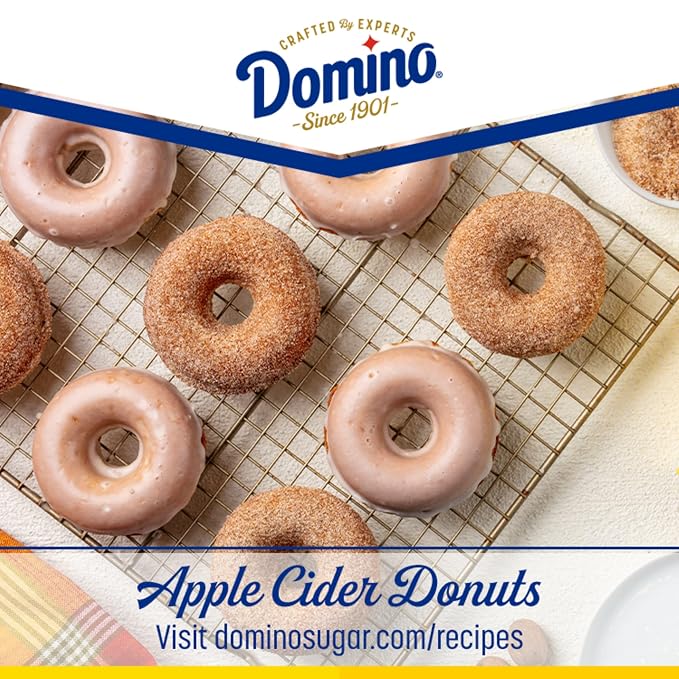 Domino® Light Brown Sugar, 2 lb Zipper Bag (2-Pack) - Ideal Sugar for Baking and Desserts - Includes Bonus Recipe Card