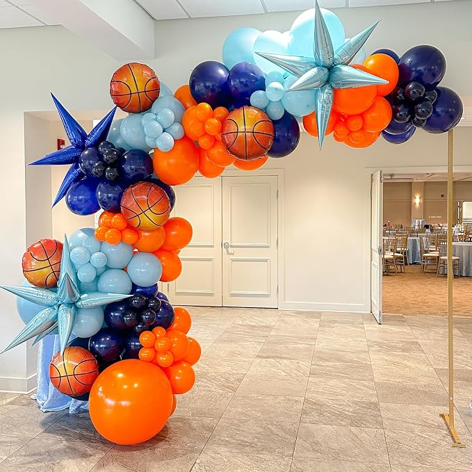 Voircoloria 90pack Orange Balloons Different Size 18/12/10/5 Inch Burnt Orange Balloon Garland Arch Kit for Thanksgiving Day, Fall Theme Party, Wedding, Birthday, Halloween, Baby Shower Decorations