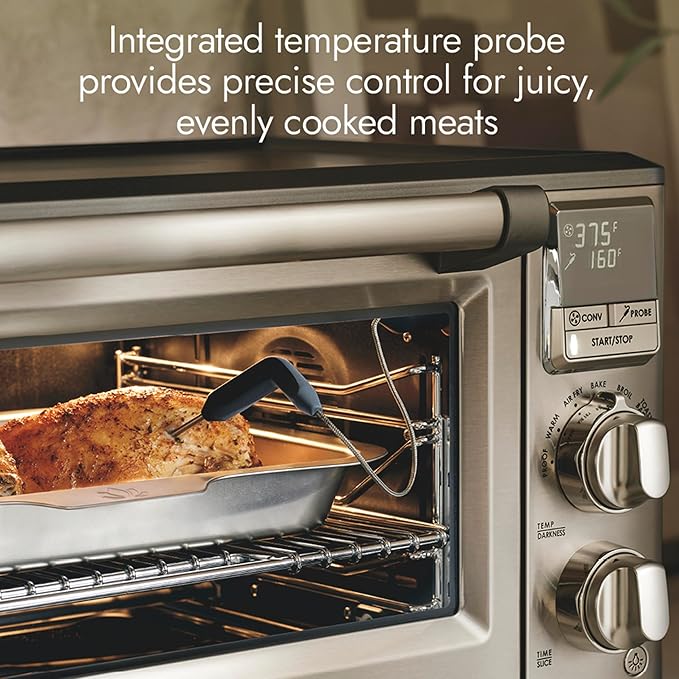 Lotus Air Fry and Convection Oven, Air Fryer Toaster Oven Combo, Countertop Convection Oven, The Perfectionist, 1800 Watts, Stainless Steel, Professional Series, LTSCO500