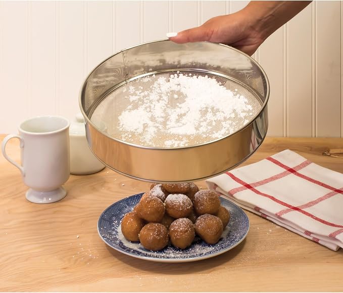 Mrs. Anderson’s Baking Tamis Mesh Sifter, 18/8 Stainless Steel