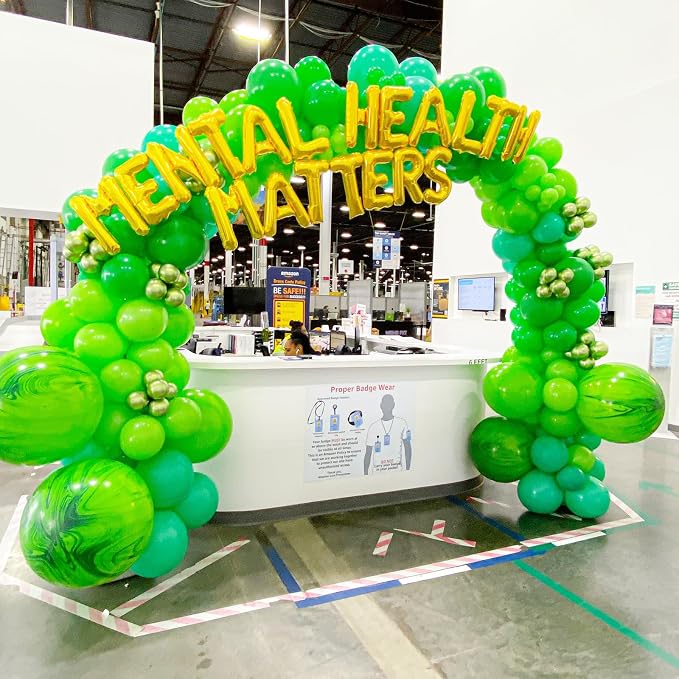 Voircoloria Green Balloons, 66pack 12inch Green Latex Party Balloons for Graduation, St. Patrick's Day, Wedding, Birthday, Christmas, Baby Shower, Anniversary Party Decorations