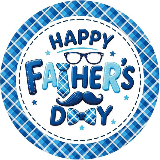 Father’s Day Stickers 60 Pcs, Happy Fathers Day Stickers for Gift Wrapping Cards Envelopes Treat Bags, Best Dad Ever Round Labels for Father’s Day Supplies Family Party Decorations