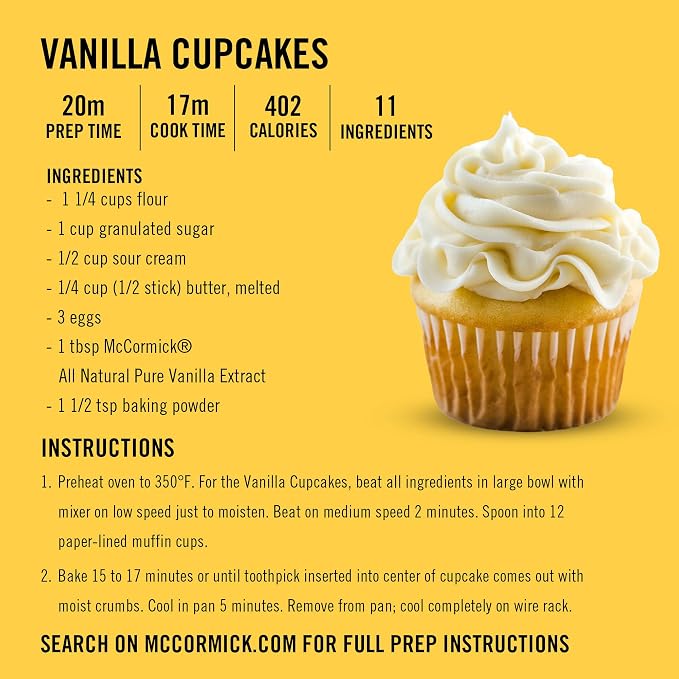 Baker's Imitation Vanilla Flavor, 8 fl oz (Pack of 24)