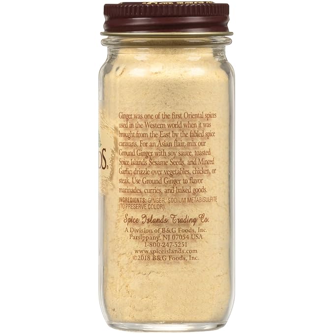 Spice Islands Ground, Ginger, 1.9 Ounce (Pack of 2)