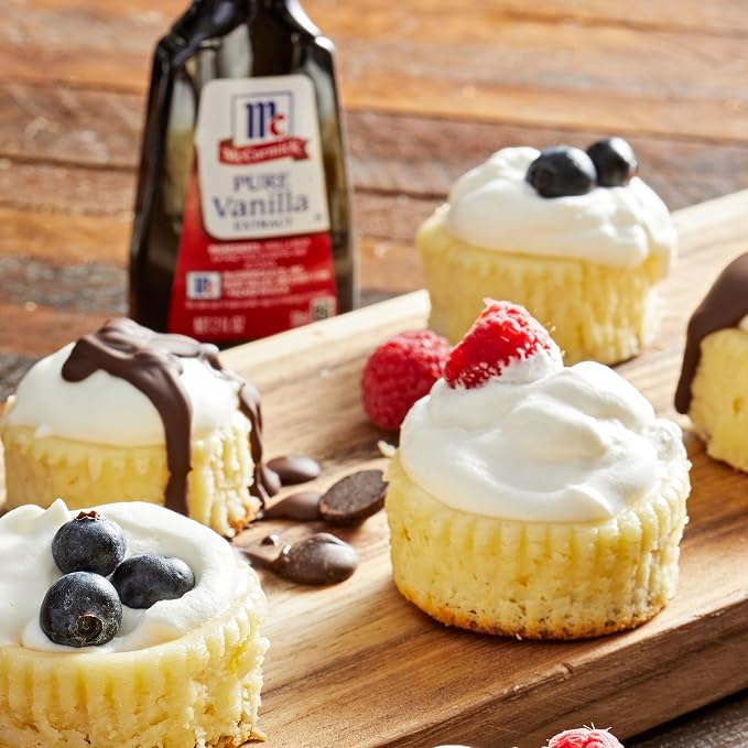 McCormick Vanilla Extract, Pure, No Corn Syrup, Gluten Free, Rich, Sweet Flavor and Aroma for Baking and Savory Dishes, 1 fl oz
