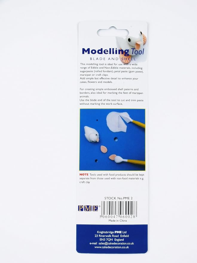 PME Blade & Shell Modelling Tool for Cake Decorating