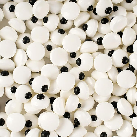 Kasvan Eyeballs Sugar Sprinkles - Edible Candy Eyeballs 85g/3 Oz, Halloween Sprinkles, Baking Cake Decorations, Ice Cream Toppings and Cookie Decorating, Wedding Party Chirstmas Supplies