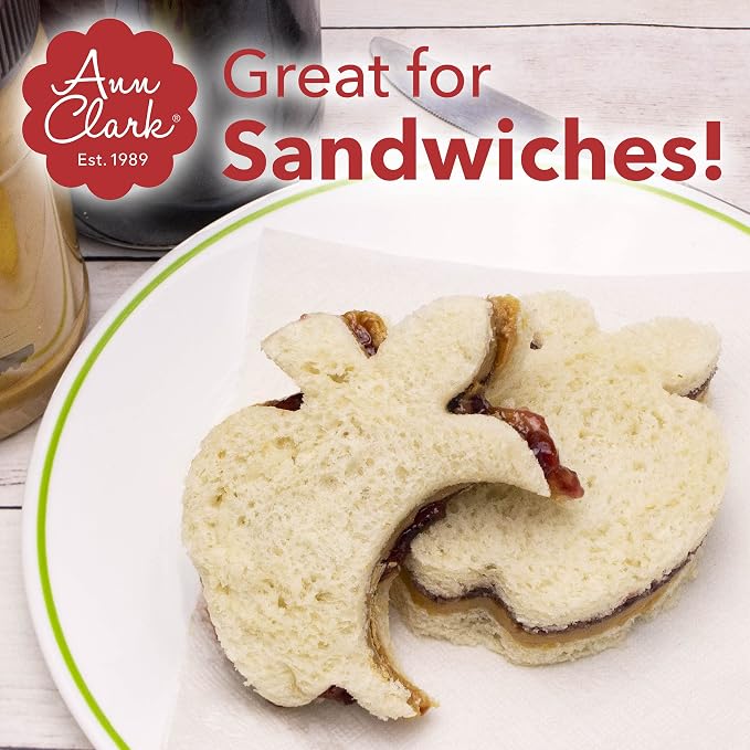 Ann Clark Apple Cookie Cutter, 3-1/2” Made in USA