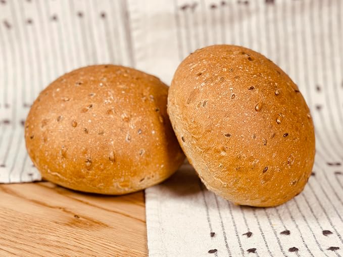 Molibake Multigrain Bread Mix – Pack of 2 – Premium All-Natural Baking Mix for Bread Machine and Oven – 15 oz – Gourmet Blend with Sunflower Seeds, Brown Flax, Pumpkin Seeds, Oat Flakes, Rye, Barley Malt, Wheat Bran – Easy-to-Use Bread Maker Mix for Ho...