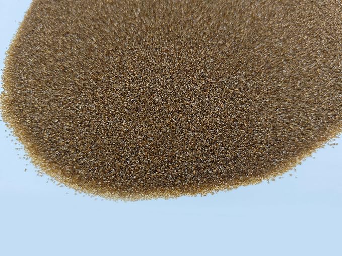 Edible 5 Ounce Fine Decorative Brown Sanding Sugar Sprinkles for Baking, Sparkling Crystals for Cakes, Cookies, Cupcakes, Ice Cream Topping and Rimming Sugar
