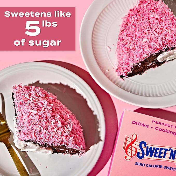 Sweet'N Low Zero Calorie Bulk Sweetener, 8 oz. Box, 12 Pack, Granulated Sugar Substitute for Baking, Coffee, Tea and More, Kosher & Gluten Free, Low Glycemic Index