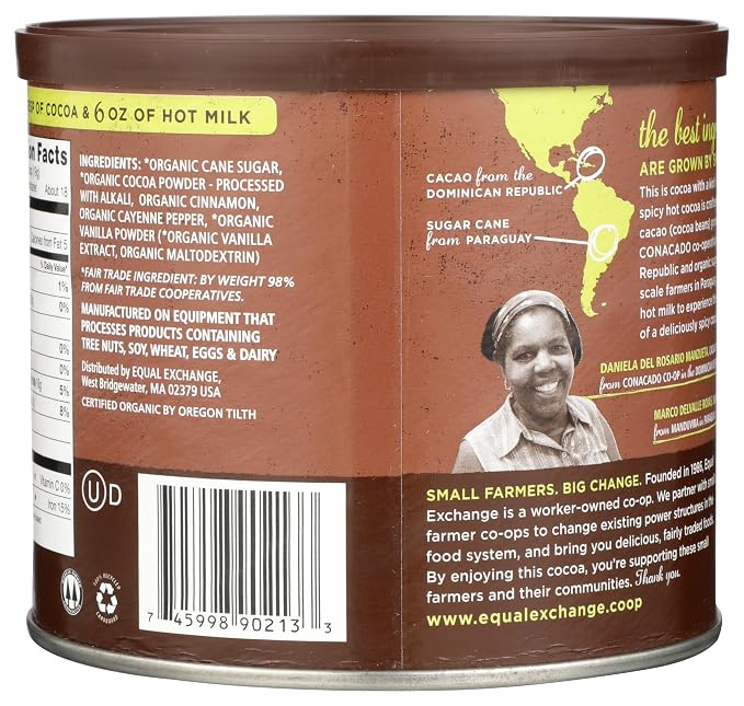 EQUAL EXCHANGE Organic Spicy Hot Cocoa, 12 OZ