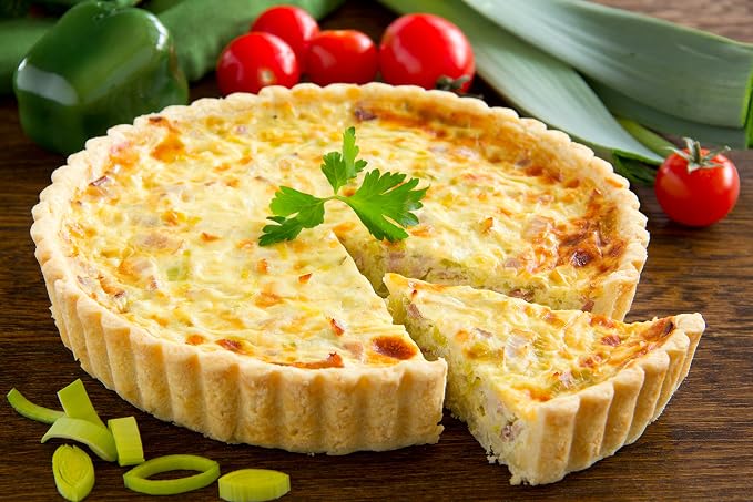 Paderno World Cuisine 4.75" Fluted Non-Stick Tart Pan with Removable Bottom 4.75 Inch