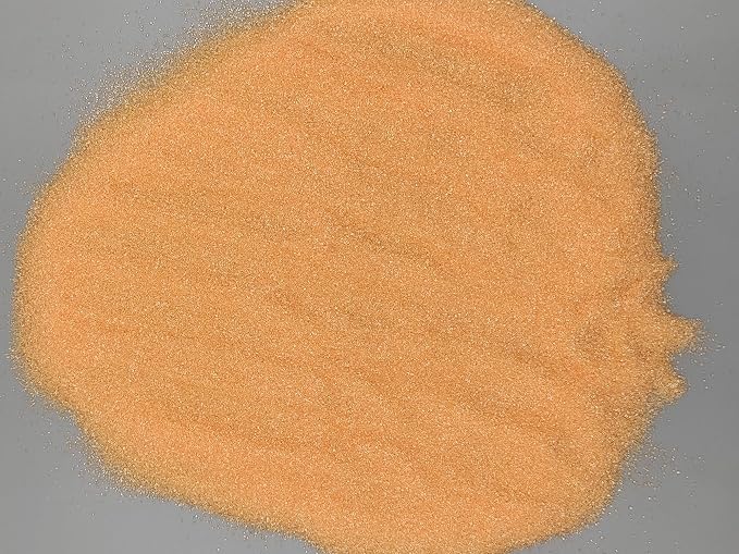 Edible 5 Ounce Fine Decorative Orange Sanding Sugar Sprinkles for Baking, Sparkling Crystals for Cakes, Cookies, Cupcakes, Ice Cream Topping and Rimming Sugar
