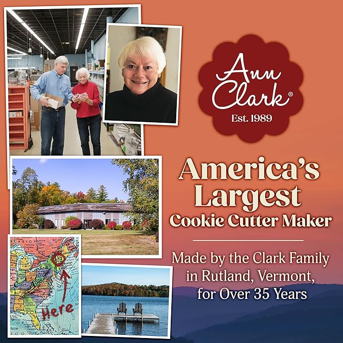 Ann Clark Father’s Day 5-Pc. Construction Tools Cookie Cutter Set, Made in USA, Cordless Drill, Hammer, Wrench, Pliers and House